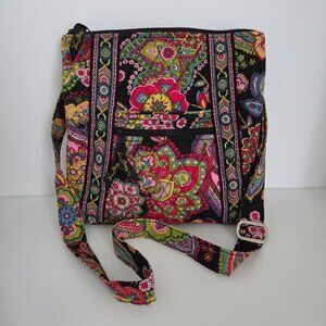Vera Bradley Symphony In Hue Hipster Crossbody Purse Paisley Adjustable Strap